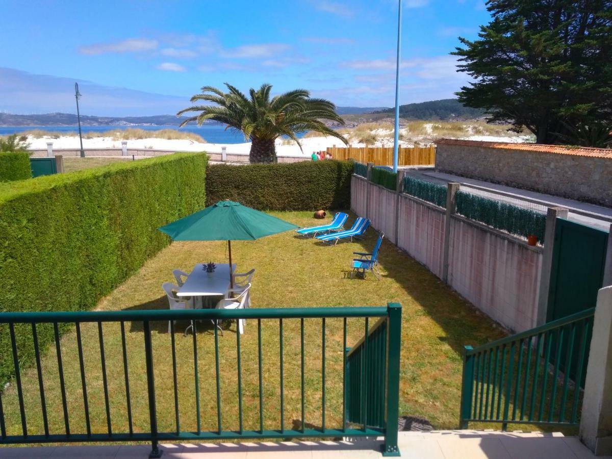 Chalet Atalaya A Pie De Playa En Laxe Exteriör bild